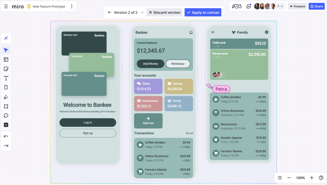 Treffen Sie Miro Prototyping (beta)