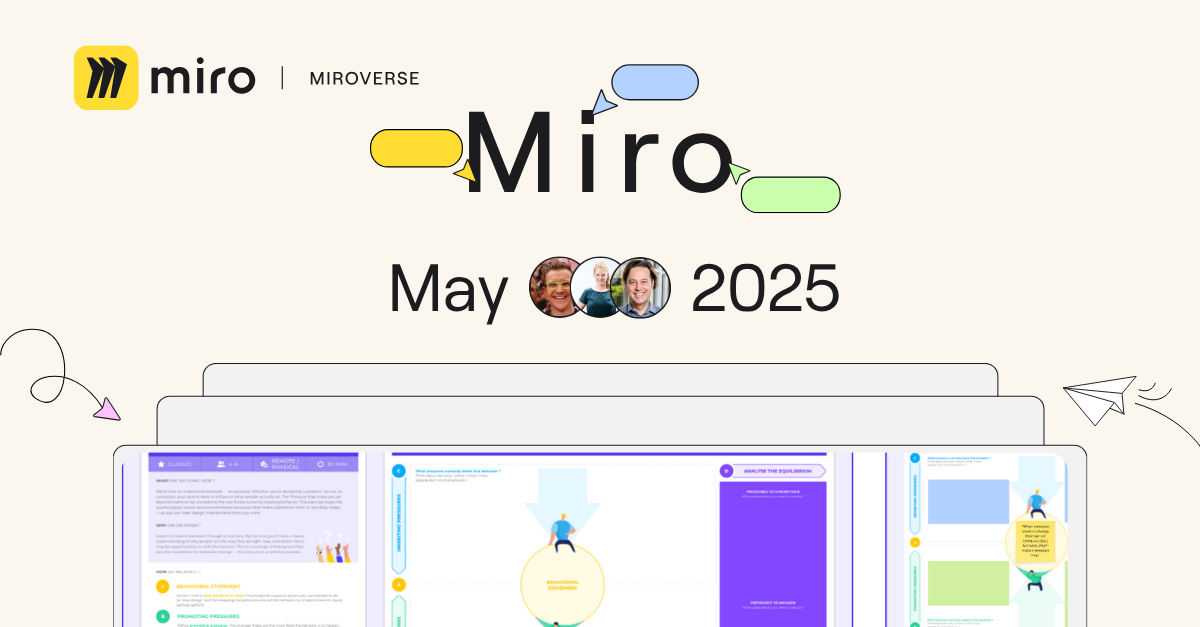 Neue Vorlagen im Miroverse – Mai 2025 🚀