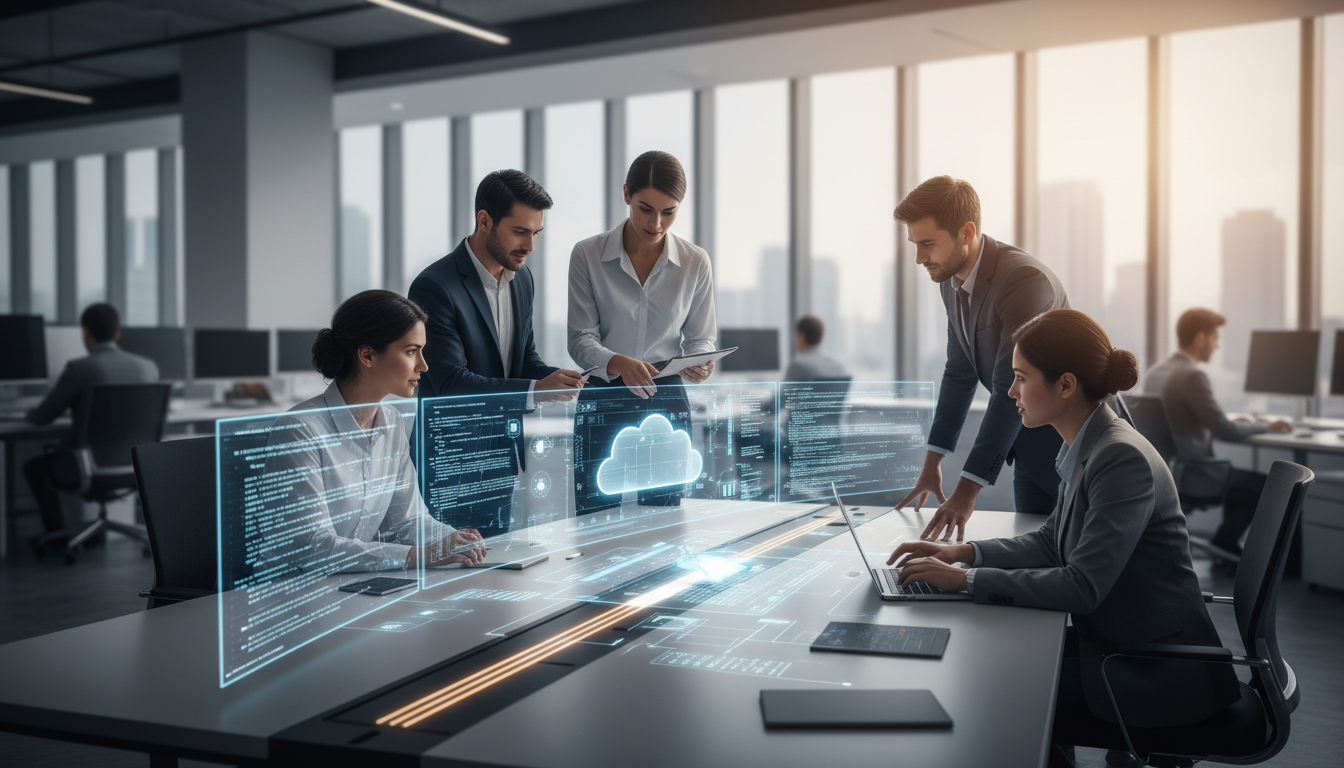 Software Developers Cloud Code Collaboration